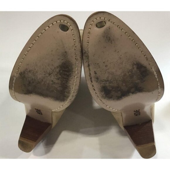 Vintage Acme Cowboy Boots Women's 7.5 M Leather Upper Block Heel 8801 - Picture 5 of 6